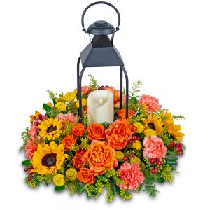 Lush Goldenrod Lantern