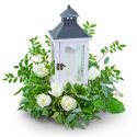 Signature White Rose Lantern