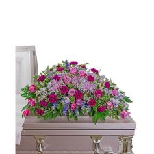 Gracefully Majestic Casket Spray